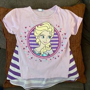 Elsa shirt size 6/6X